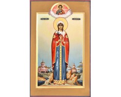 Мерная (ростовая) Икона Святая Великомученица Варвара