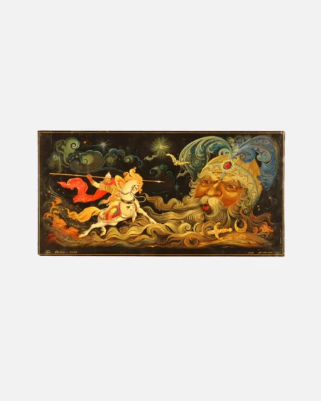 Панно "Бой Руслана с головой"