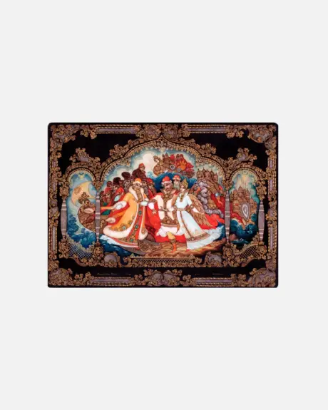 Шкатулка 18х13 "Сказка о царе Салтане" арт. 99,